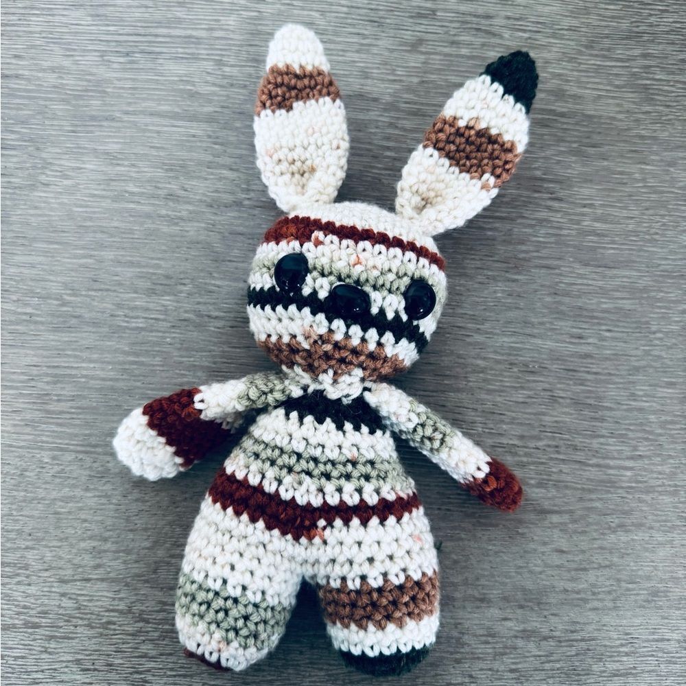 Crochet Baby Bunny Rabbit Easter Handmade Stuffed Plush Animal